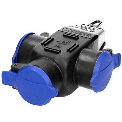 Extensão Elétrica C2 PROTECT 3 tomadas com interruptor e proteção contra choque Orno - Fontes de alimentação elétrica - interruptor, proteção, 15 metros, 3 tomadas