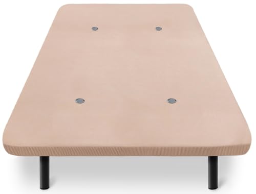 Base para Cama HOGAR24 105X180 Cm Tapizado Bege HOGAR24 ES - Camas e estruturas de cama - base cama, hogar24, 105x180 cm, tapizado bege