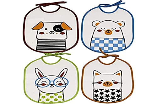 Conjunto de 4 Fraldas Impermeáveis TI TIN Creaciones Forcada, s.l. - Amamentação e alimentação - 4 fraldas, impermeáveis, algodão, lavável à máquina
