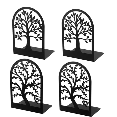 Suporte para Livros Otauoaea 2 Pares | Preto Otauoaea - Suportes de livros - suporte, livro, otauoaea, 2 pares, preto