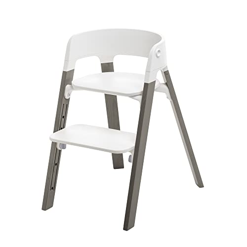 Cadeira de Refeição STOKKE Steps Cinzento (Branco) Stokke - Cadeiras altas e assentos elevatórios - cinzento, ajustável, bebé, refeição