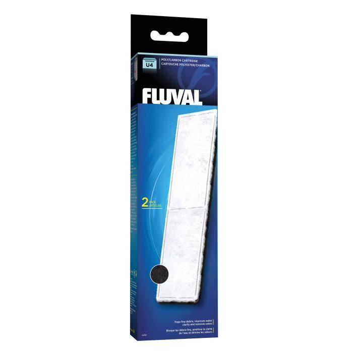 Fluval A 475 Cartucho de Polícarbano para Filtros Fluval - Filtros de aquário - polícarbano, filtros, aquários, 120 litros