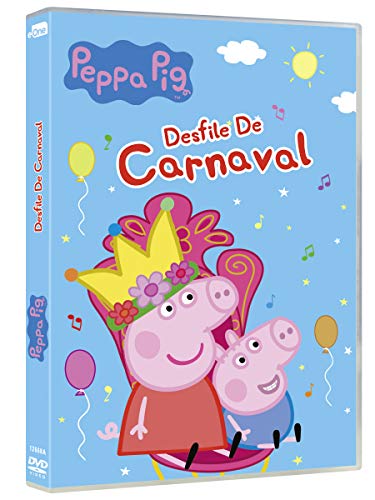 DVD Peppa Pig: El Desfile De Carnaval (Edição em Espanhol) EONE - Dvds e vídeos - dvd, peppa pig, carnaval, edição espanhola