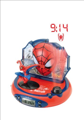 Rádio Despertador LEXIBOOK Homem-Aranha RP500SP (Vermelho) Lexibook - Relógios despertadores - rádio despertador, LEXIBOOK, homem-aranha, rp500sp, vermelho