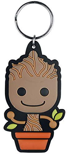 Porta-Chaves MARVEL Guardians Of The Galaxy - Baby Groot (6 cm) Pyramid - Porta-chaves - pvc, 6 cm, gancho, corrente