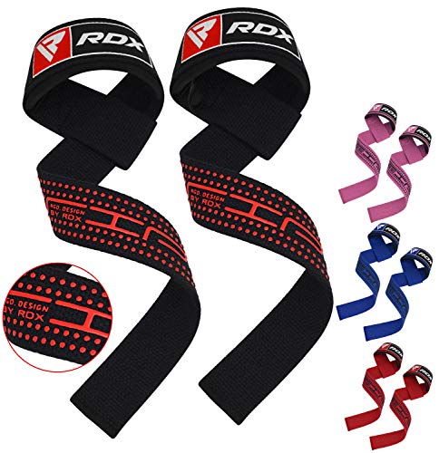 Faixa para Pulso RDX SPORTS Straps Gym (L) RDX - Roupa - neopreno, preto, L