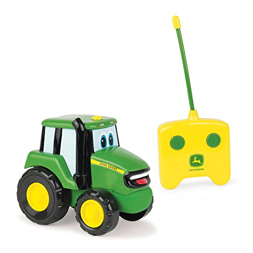 Brinquedo sobre Rodas JOHN DEERE Johnny Tractor TOMY - Carros e caminhões de controle remoto - rodas giratórias, volante que gira, luzes funcionamento, alarme