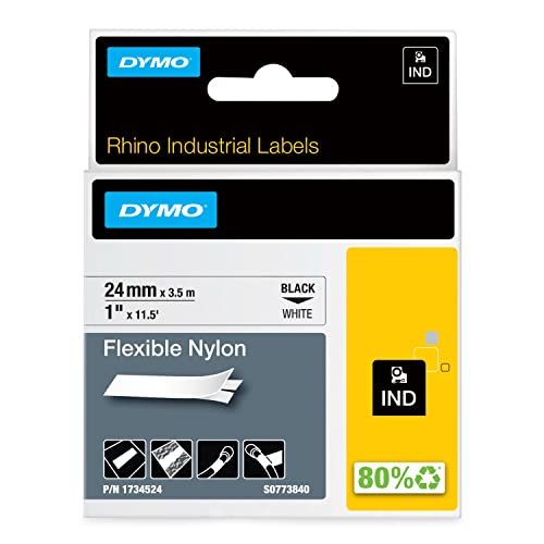 Fita para Etiquetadora DYMO 1868753 Preto sobre Branco DYMO - Fitas de etiquetas e recargas - fita, etiquetadora, dymo, preto, branco