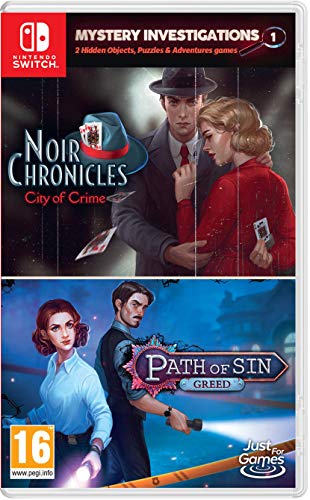 Jogo de Mesa MICROSOFT Mystery Investigation 1: Noir Chronicles (Idade Mínima Recomendada: 8 anos) MERIDEN - Software de jogos de vídeo - investigação, mistério, suspense, 5 cidades