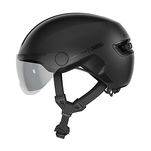 Capacete ABUS Hud-y Ace (L) (Branco e Preto) ABUS - Capacetes de bicicleta - abus, capacete, Hud-y Ace, L, branco, preto
