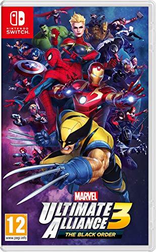 Jogo Nintendo Switch Marvel Ultimate Alliance 3: The Black Order Nintendo - Software de jogos de vídeo - jogo, nintendo switch, marvel ultimate alliance 3, the black order