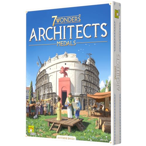 Jogo de Tabuleiro REPOS PRODUCTION 7 Wonders Architects Medals (Idade Mínima: 8) Juegos - Jogos - jogo de tabuleiro, repos production, 7 wonders architects medals, idade mínima 8, número de jogadores 2-7, duração 30 minutos