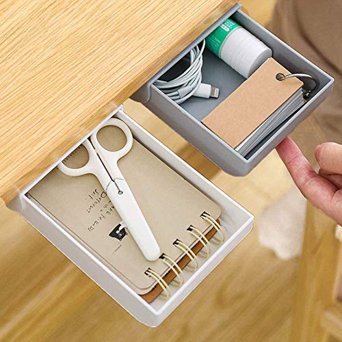 Organizador de Gavetas MNIXY 2 Peças (Multicor) U-K - Organizadores de mesa - organizador, gaveta, multicor, plástico resistente