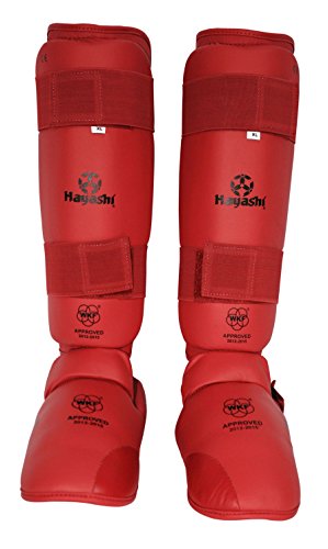 Proteção para Pernas HAYASHI-S PROTEÇÃO KARATE (Vermelho) Hayashi - Camisas e tops - proteção, pernas, karate, vermelho