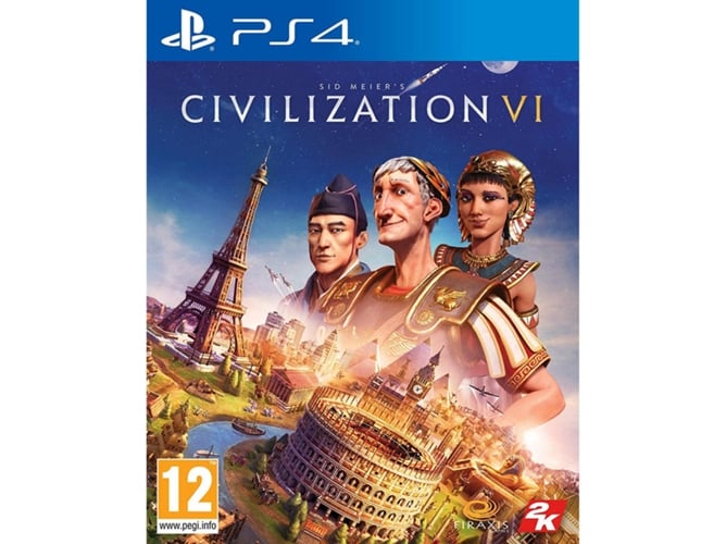 Jogo PS4 Sidarta Games Civilization VI (M18) TAKE 2 - Software de jogos de vídeo - ps4, estratégia, m18