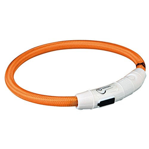 Coleira para Cão TRIXIE Soft Orange (L) TRIXIE - Arreios de cavalo - coleira, cão, TRIXIE, soft orange, L