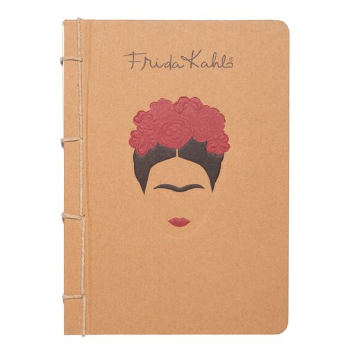 Caderno ERIK EDITORES Frida Kahlo (A5 - 21x15cm) FRIDA KAHLO - Cadernos e bloco de notas - caderno, frida kahlo, pintora mexicana, apontamentos, notas de viagem