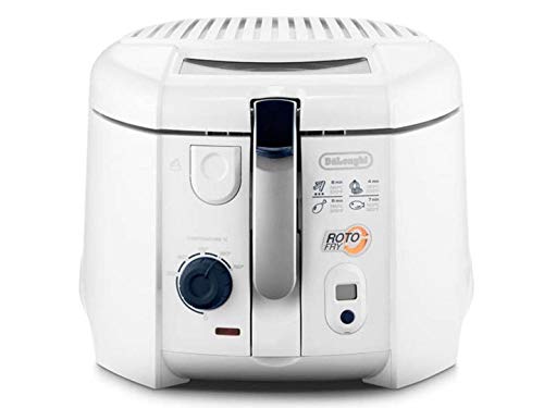 DeLonghi RotoFry Fritadeira Individual Branco Independente 1800 W DELONGHI - Fritadeiras - fritadeira, individual, indicador luminoso, 1800 W