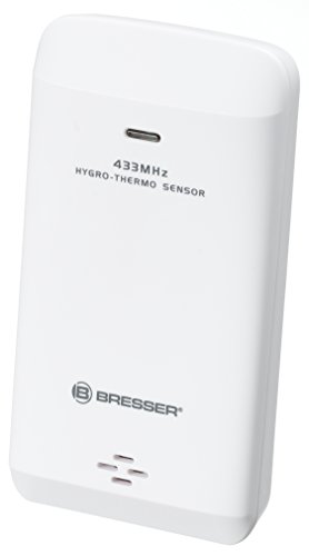 Estación meteorológica digital BRESSER 7002000CM1000 Bresser - Previsores do tempo e estações - 433 MHz, 50 m, aa, preto e branco