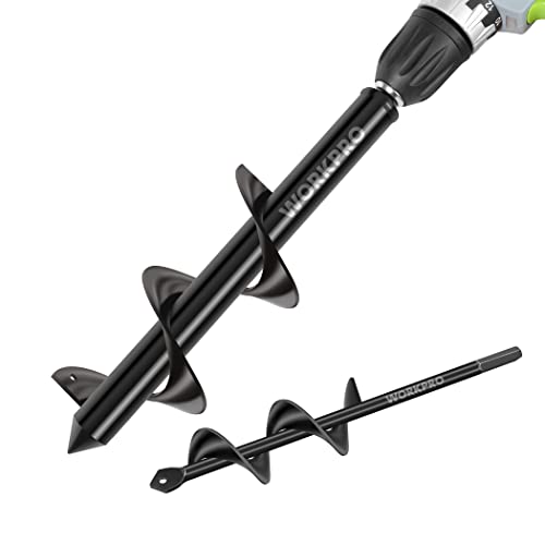 Brocas para Jardim WORKPRO (Aço - 8x30cm) Hang Zhou Great Star Industrial Co.,LTD - Acessórios para brocas e parafusadeiras - aço, 8x30cm