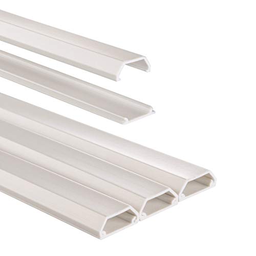 Suporte para Cabos HAMA 00020571 (Branco) Hama - Organizadores de cabos - pvc, 21 mm, 10 mm, 100 m
