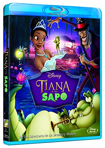 Blu-Ray Tiana E O Sapão - Edição em Espanhol Estévez Seven - Dvds e vídeos - blu-ray, tiana, sapao, espanhol