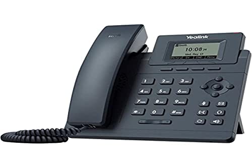 Telefone IP YEALINK SIP-T30P DECT Preto (Telefone Fixo) Yealink - Telefones com fios - telefone ip, yealink, sip-t30p, dect, preto