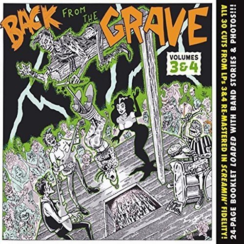 DVD Back From The Grave 3 & 4 (Edição em Espanhol) Crypt (Label) - Cds de música - dvd, back from the grave 3, back from the grave 4, edição em espanhol