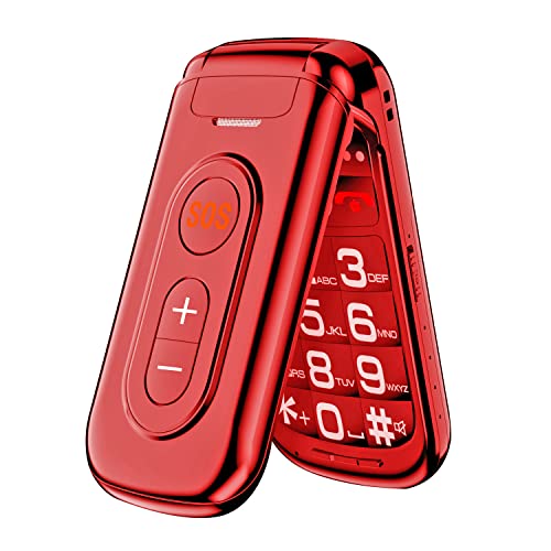 Telemóvel Sénior GWUET Teléfono Móvil Rojo Guwet - Telemóveis - sénior, android, bluetooth, 800 mah