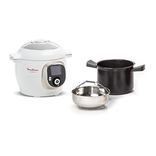 Panela Eléctrica MOULINEX COOKEO+ 6L (6 L - 1600 W) Moulinex - Panelas de pressão e esterilizadores - 6 L, 1600 W