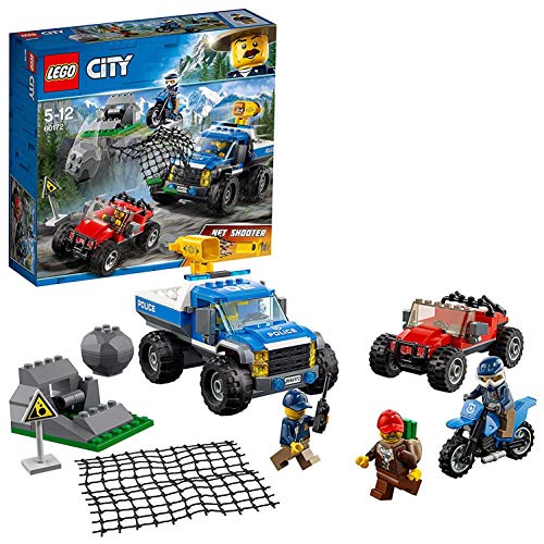 LEGO City - Perseguição em Terreno Acidentado (Idade Mínima: 5) LEGO - Brinquedos - lego city, perseguição, terreno acidentado, idade mínima 5