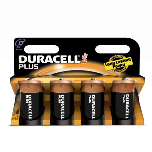 Pilhas Não Recarregáveis DURACELL 1.5V LR20 Duracell - Baterias de uso geral - 1.5v, LR20, não-recarregável