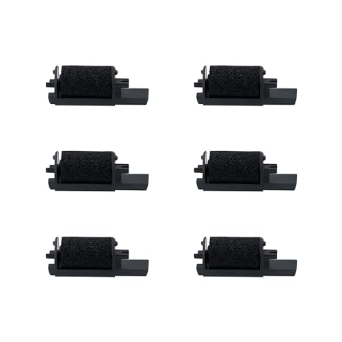 Rolo de Impressão PRINTERFIELD Ribbon Ink Roller (6 peças) Printerfield - Acessórios de calculadora - 6 peças, preto, compatível Casio