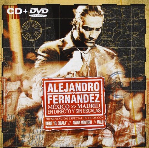 CD Alejandro Fernández - Mexico-Madrid En Directo Y Sin Escalas (1 CDs) SONY-MUSIC - Música e gravações de som - cd, alejandro fernandez, mexico-madrid en directo y sin escalas, en vivo