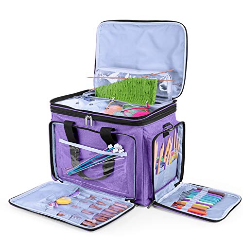 Bolsa de Trabalhos de Tecido LUXJA 100% Algodão Luxja - Kits de bordado - algodão, tecido