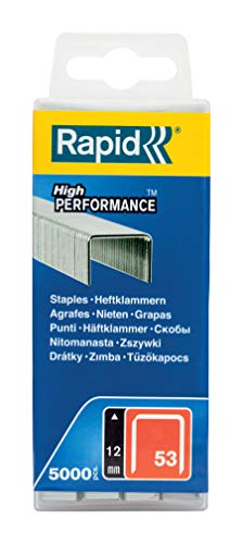 Agrafos RAPID 40303086 (Prateado - 12 mm) Rapid - Grampos - 12 mm, alta performance, prateado