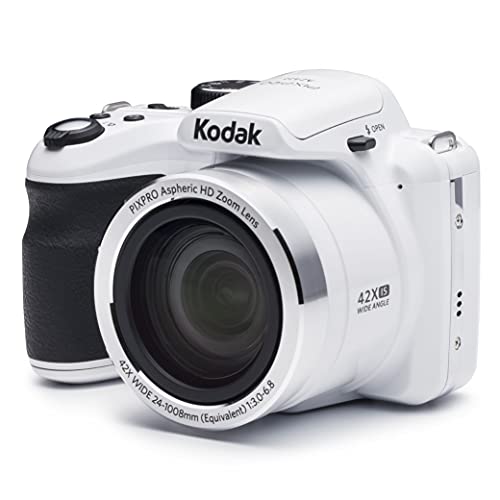 Máquina Fotográfica Compacta KODAK AZ422 (Branco) Kodak - Câmeras - compacta, kodak, az422