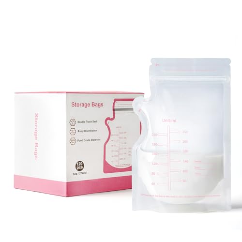 Bolsas para Leite Materno 120 Unidades 250Ml Jheppbay - Móveis para bebês e crianças pequenas - 120 unidades, 250 ml, transportável
