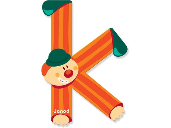 Brinquedo Educativo JANOD 04552 (Bege, Verde, Laranja, Vermelho) Janod - Brinquedos - educativo, 12 peças, madeira, superfície antiderrapante