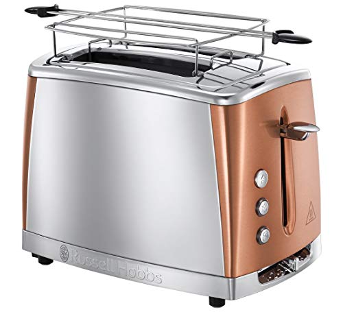 Torradeira RUSSELL HOBBS 24290-56 (2 fatias - 1550 W) Russell Hobbs - Eletrodomésticos de cozinha - 2 fatias, 1550 W, bandeja recolhe migalhas