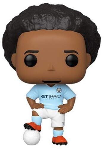 Figura FUNKO Pop! Football: Manchester City - Leroy Sane Funko - Bonecos de ação e brinquedo - figura, vinil, funko pop, manchester city, leroy sane, premier league