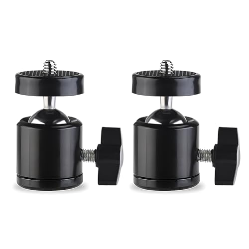 Cabeça de Bola para Tripé BOLSEN (2 peças) xlwen - Cabeças de tripé e monopé - mini, cabeça de bola, metálica, rotação