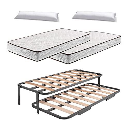 Cama com Soler e Almofadas HOGAR24 ES.ES HOGAR24 ES - Camas e estruturas de cama - cama nido, rodas, almofadas, soler