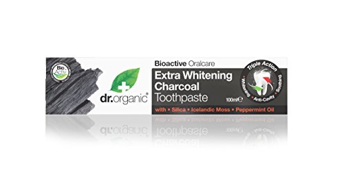 Pasta de Dentes DR. ORGANIC Extra Whitening 100ml Dr. Organic - Pasta de dentes - whitening, 100ml, naturais, antibacteriano