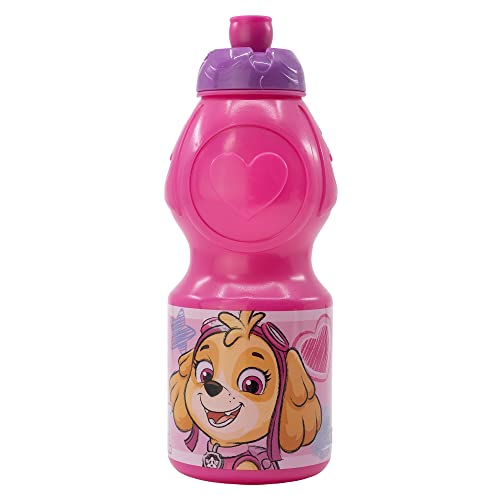Garrafa STOR Patrulha Pata de Cão (400 ml) Stor - Garrafas de água - patrulha pata, 400 ml, bpa free, plástico