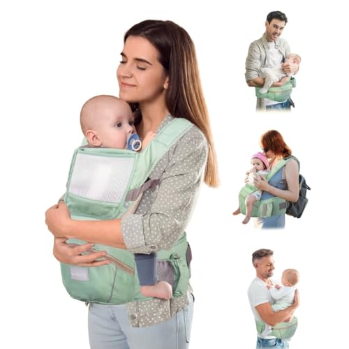 Mochila MOBICLINIC Kids (6 em 1 - Bege) Mobiclinic - Porta-bebês - 6 em 1, bebé, bolsa de mão, ajustável