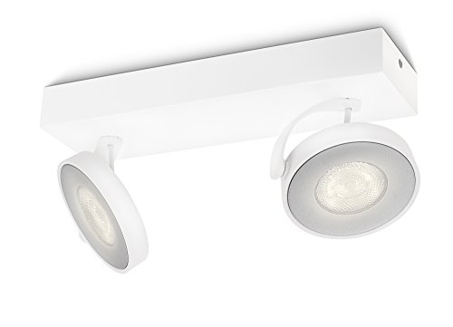 Foco PHILIPS BY SIGNIFY 2 x 4 W (Branco) Philips - Luminárias de teto - 2 x 4 W, branco, ajustável