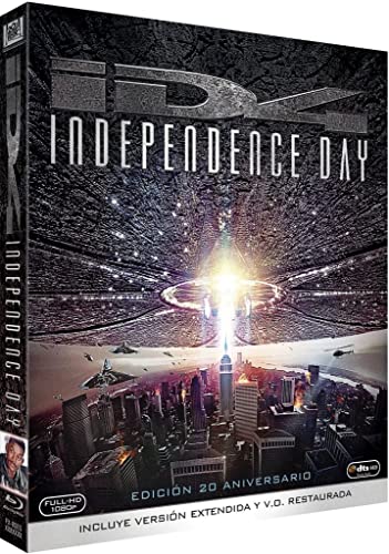 Blu-Ray Independence Day Edición 20 Aniversario (Edição em Espanhol) Estévez Seven - Dvds de filmes e programas de televisão - blu-ray, edição 20 aniversário, espanhol