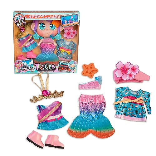 Conjunto de bonecas TROTTEIS Looks do Mundo Famosa - Brinquedos - vestidos, acessórios, tecido, 25 cm