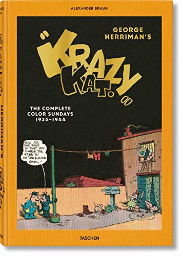 Livro George Herriman: The Complete Krazy Kat In Color de George Herriman (Inglês) Taschen - Livros - livro, george herriman, krazy kat, cor